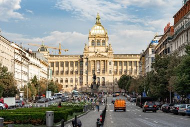 Çek Cumhuriyeti 'ndeki Ulusal Müze Prag.