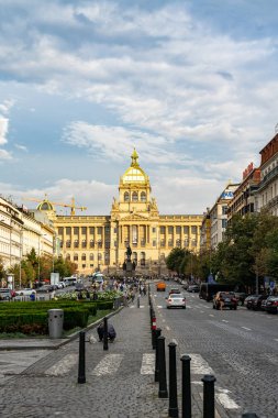 Çek Cumhuriyeti 'ndeki Ulusal Müze Prag.