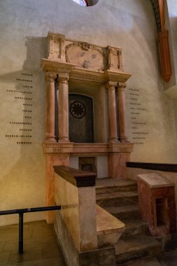 Çek Cumhuriyeti 'ndeki Pinkas Prag Sinagogu.