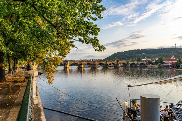 Charles Bridge Prague in Czech Republic. — Stock Photo, Image