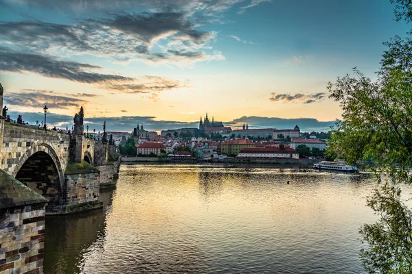 Pont Charles Prague en République tchèque . — Photo