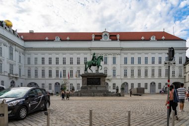 Viyana 'da Josefsplatz, Avusturya.