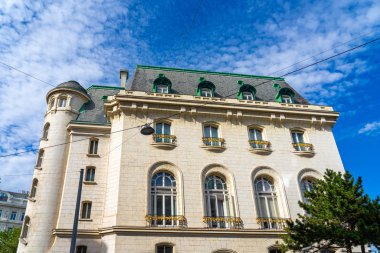 Viyana 'nın ünlü caddesi Wien, Avusturya.