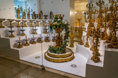 Avusturya, Viyana 'da Hofburg Gümüş Koleksiyonu.