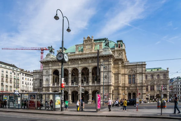 Κρατική Όπερα στη Βιέννη Wien, Αυστρία. — Φωτογραφία Αρχείου