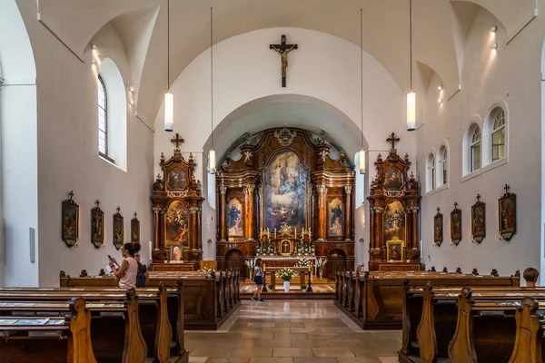 Capuchin kyrka i Wien, Österrike. — Stockfoto