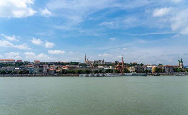 Panoráma városkép Budapesten, Magyarország. — Stock Fotó