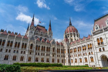 Budapeşte 'deki parlamento binası, hungary.