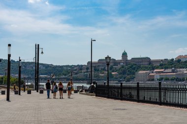 Budapeşte, Macaristan 'daki Budapeşte Kraliyet Sarayı.