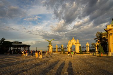 Budapeşte, Macaristan 'daki Budapeşte Kraliyet Sarayı.