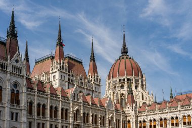 Budapeşte 'deki parlamento binası, hungary.