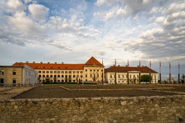 Budapeşte, Macaristan 'daki Budapeşte Kraliyet Sarayı.
