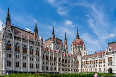 Budapeşte 'deki parlamento binası, hungary.