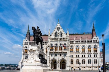 Budapeşte 'deki parlamento binası, hungary.
