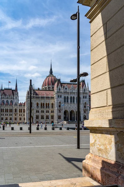 Budapeşte 'deki parlamento binası, hungary. — Stok fotoğraf