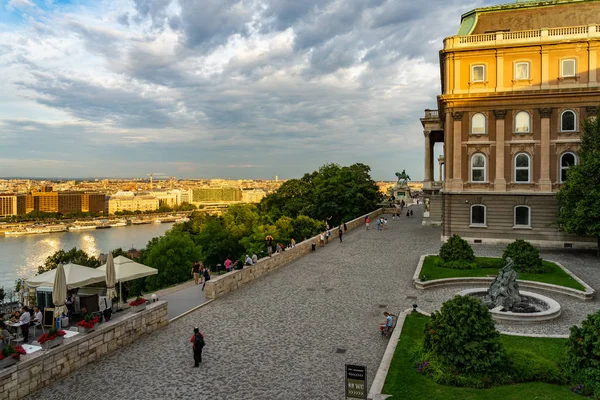 Buda Castle Royal Palace in Budapest, Hungary. — Stock Photo, Image