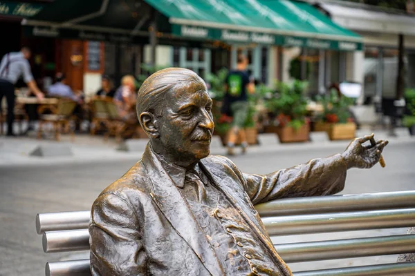 Macaristan, Budapeşte 'de Imre Kalman anıtı.