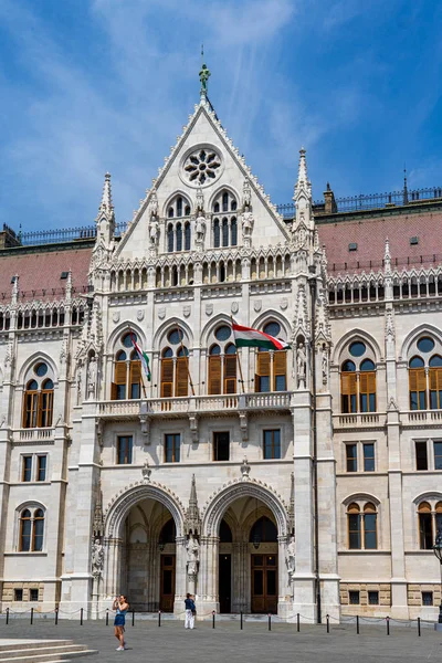 Budynek parlamentu w Budapest, Węgry. — Zdjęcie stockowe
