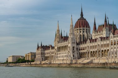 Budapeşte 'deki parlamento binası, hungary.