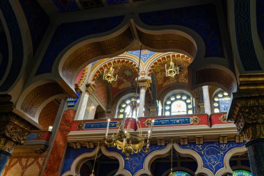 Çek Cumhuriyeti 'nde Jubilee Sinagog Prag.