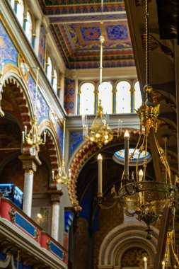Çek Cumhuriyeti 'nde Jubilee Sinagog Prag.