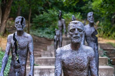 Çek Cumhuriyeti 'ndeki Komünizm Prag Mağdurları Anıtı.