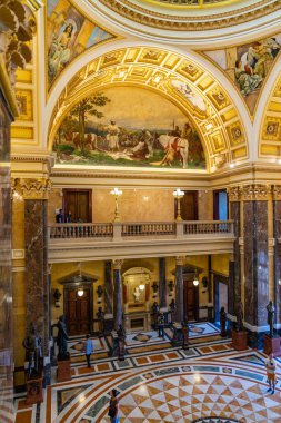 Çek Cumhuriyeti 'ndeki Ulusal Müze Prag.