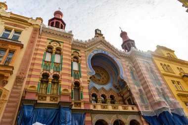 Çek Cumhuriyeti 'nde Jubilee Sinagog Prag.
