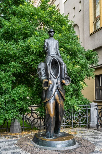 Franz Kafka Prag Anıtı Çek Cumhuriyeti 'nde.