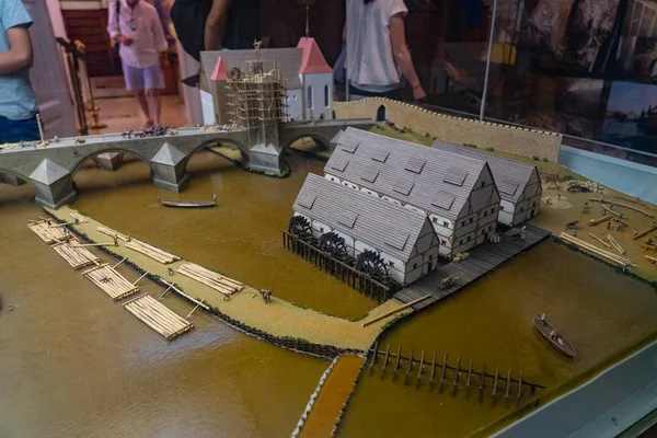 Çek Cumhuriyeti 'ndeki Charles Köprüsü Müzesi.