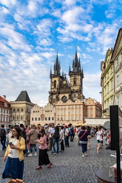 Our Lady before Tyn Prague in Czech Republic. — Stock Photo, Image