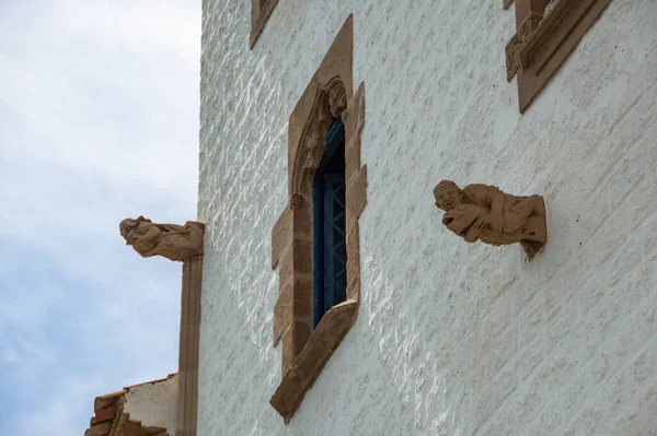 Wahrzeichen von Sitges typisches Gebäude in Barcelona, Katalonien, Spanien. — Stockfoto