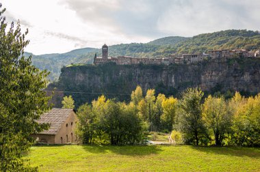 Castellfollit de la Roca Girona, Catalonia, İspanya