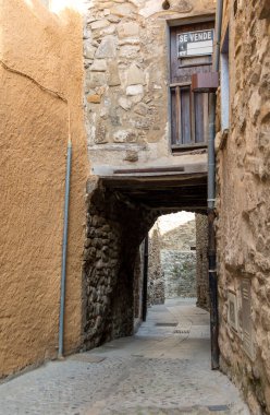 Girona 'daki Besalu ortaçağ köyü, Katalonya, İspanya