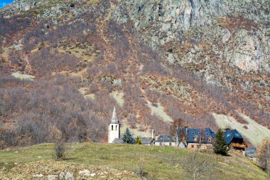 Vielha in Vall d 'Aran, Katalonya (İspanya)