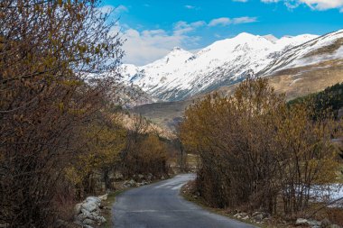 Vielha in Vall d 'Aran, Katalonya (İspanya)