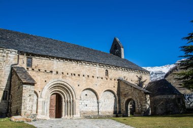 Vielha in Vall d 'Aran, Katalonya (İspanya)