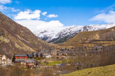 Vielha in Vall d 'Aran, Katalonya (İspanya)