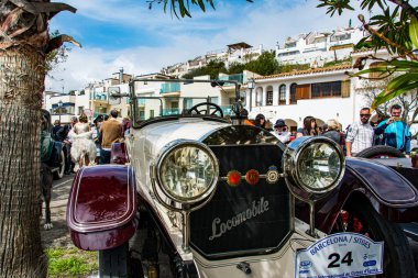 Antik Arabalar Toplantısı Barcelona Sitges, Katalonya, İspanya