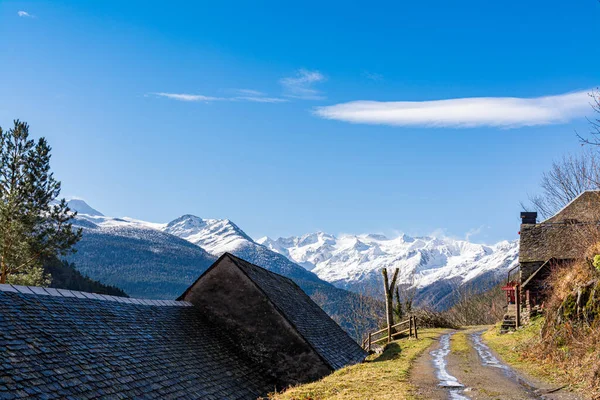 Vielha in Vall d 'Aran, Katalonya (İspanya)