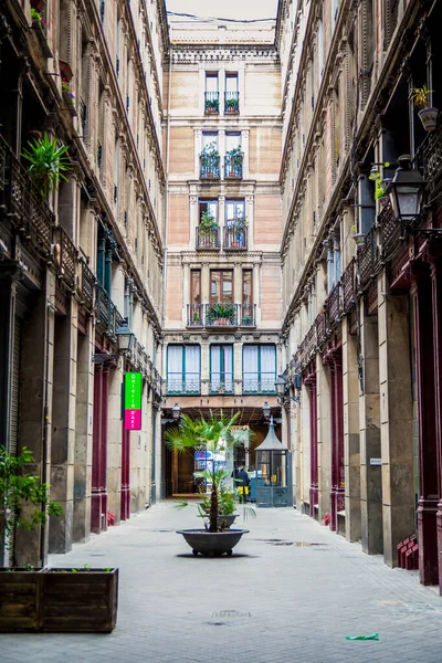 Barri Gotic Born Quarter Barcelona Καταλονία Ισπανία — Φωτογραφία Αρχείου