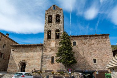 Katalonya, İspanya 'da Castellar de N' Hug