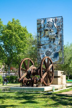Barcelona 'daki Parc de la Ciutadella, Katalonya, İspanya