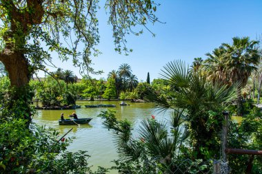 Barcelona 'daki Parc de la Ciutadella, Katalonya, İspanya