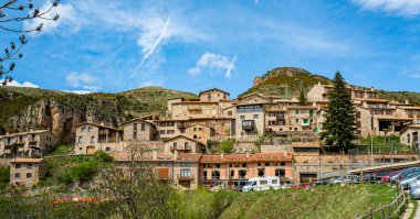 Katalonya, İspanya 'da Castellar de N' Hug