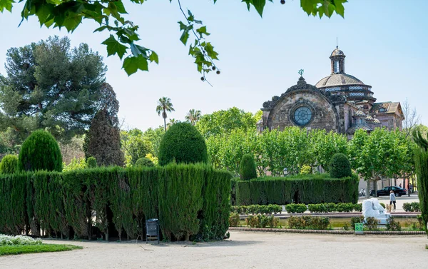 Het Parc Ciutadella Barcelona Catalonië Spanje — Stockfoto