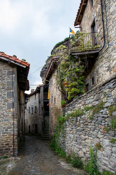 Rupit Village Katalónia Spanyolország — Stock Fotó