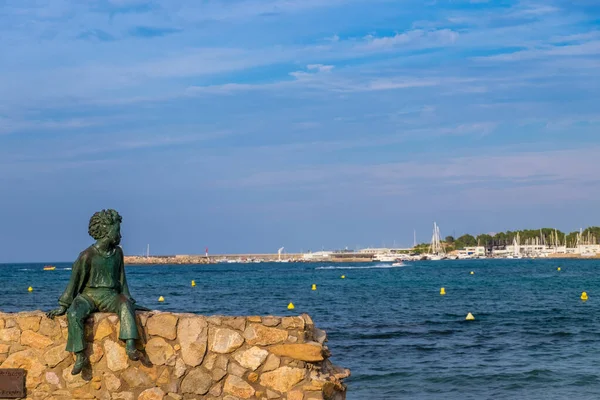 Landskap Escala Costa Brava Katalonien Spanien — Stockfoto