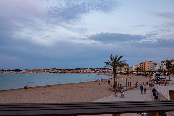 Τοπίο Escala Στην Costa Brava Καταλονία Ισπανία — Φωτογραφία Αρχείου