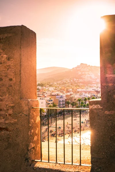 Castelo Peniscola Cidade Castellon Espanha — Fotografia de Stock